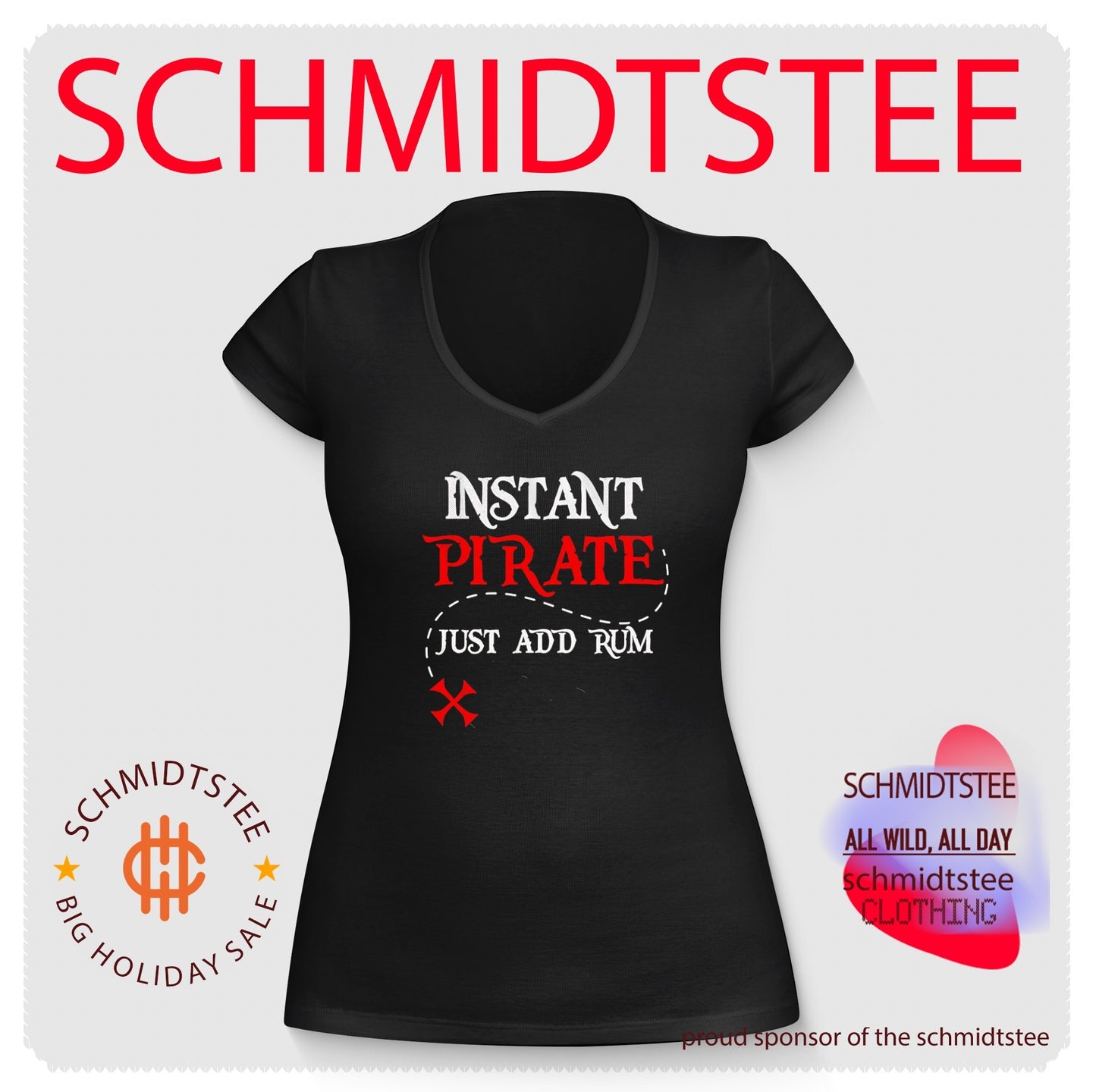 Instant Pirate Just Add Rum shirt