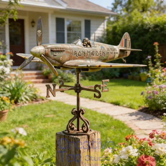 Iron Maiden 50th Anniversary Garden Wind Spinner
