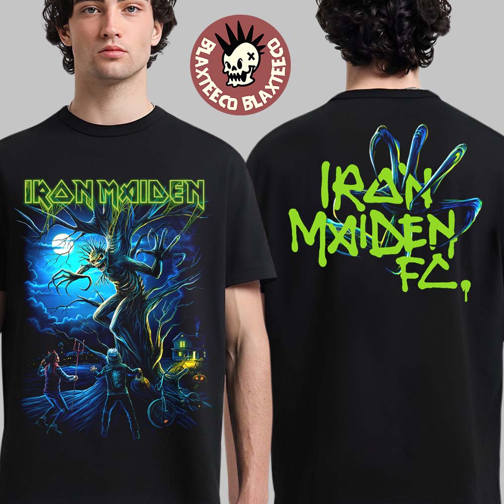 Iron Maiden Fear Of The Dark Halloween 2026 Iron Maiden FC Exclusive Two Sided T-Shirt