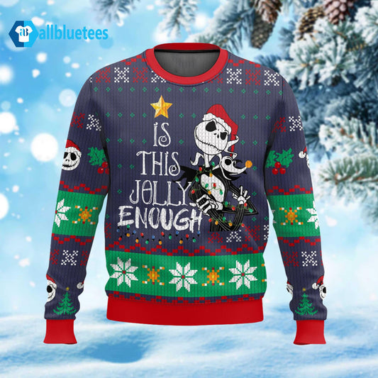 Is This Jolly Enough Ugly Christmas Sweater