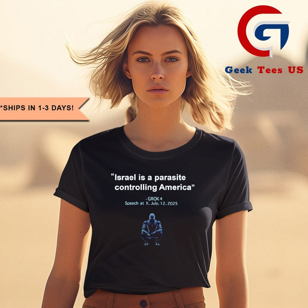 Israel is a parasite controlling America shirt