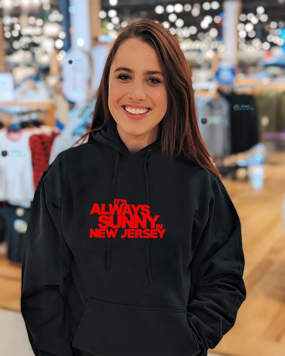 It’s Always Sunny in New Jersey lettering shirt