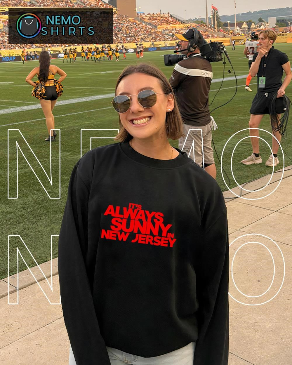 It’s Always Sunny in New Jersey lettering shirt
