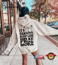 It’s Ramadan Sleep Less Pray More Funny Ramadan Shirt