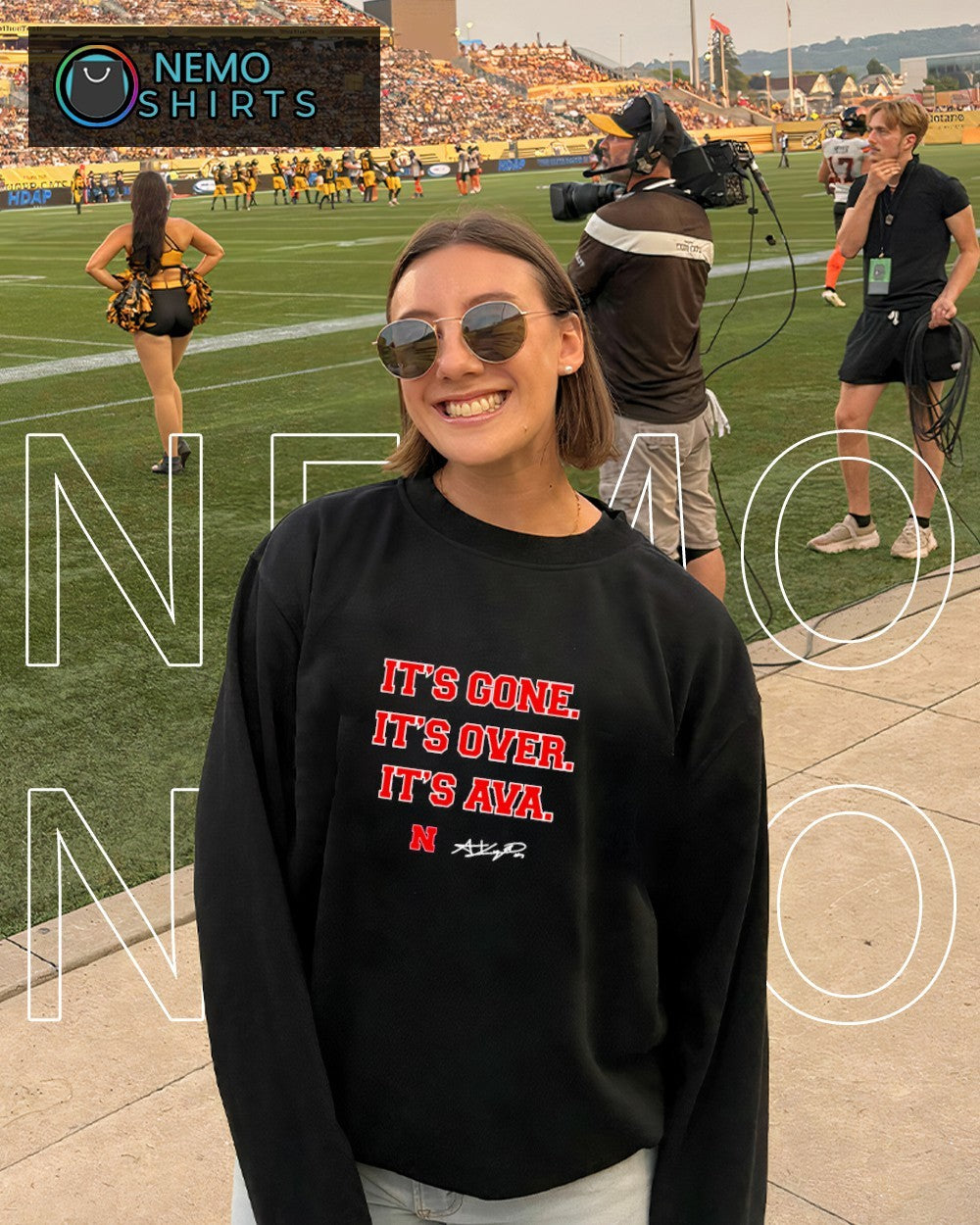 It’s gone it’s over it’s Ava Kuszak Nebraska Huskers signature shirt