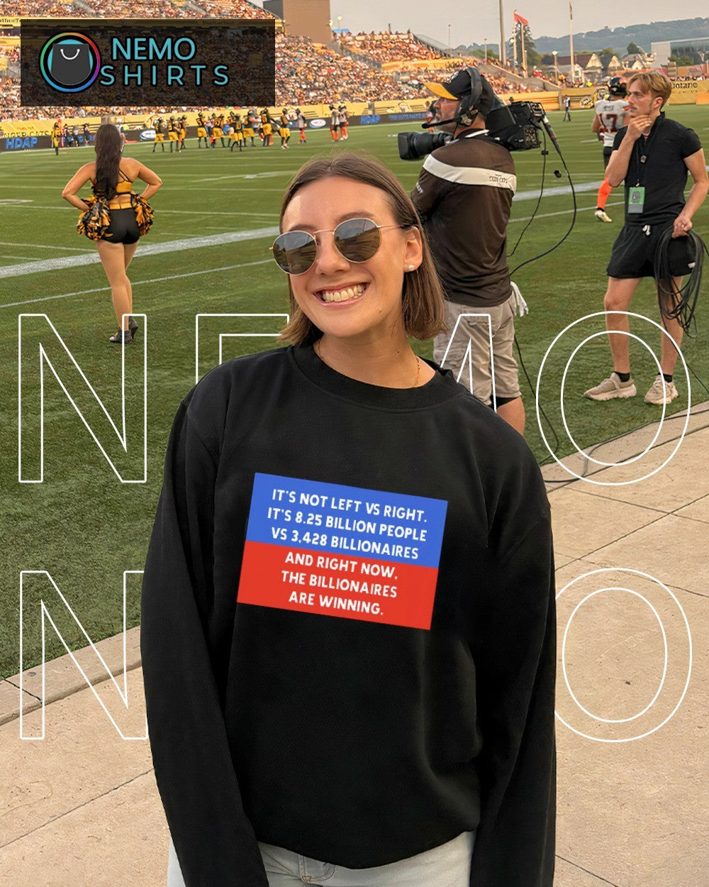 It’s not left vs right the billionaires are winning shirt
