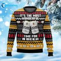 It’s The Most Wonderful Time For A Beer Krombacher Ugly Christmas Sweater