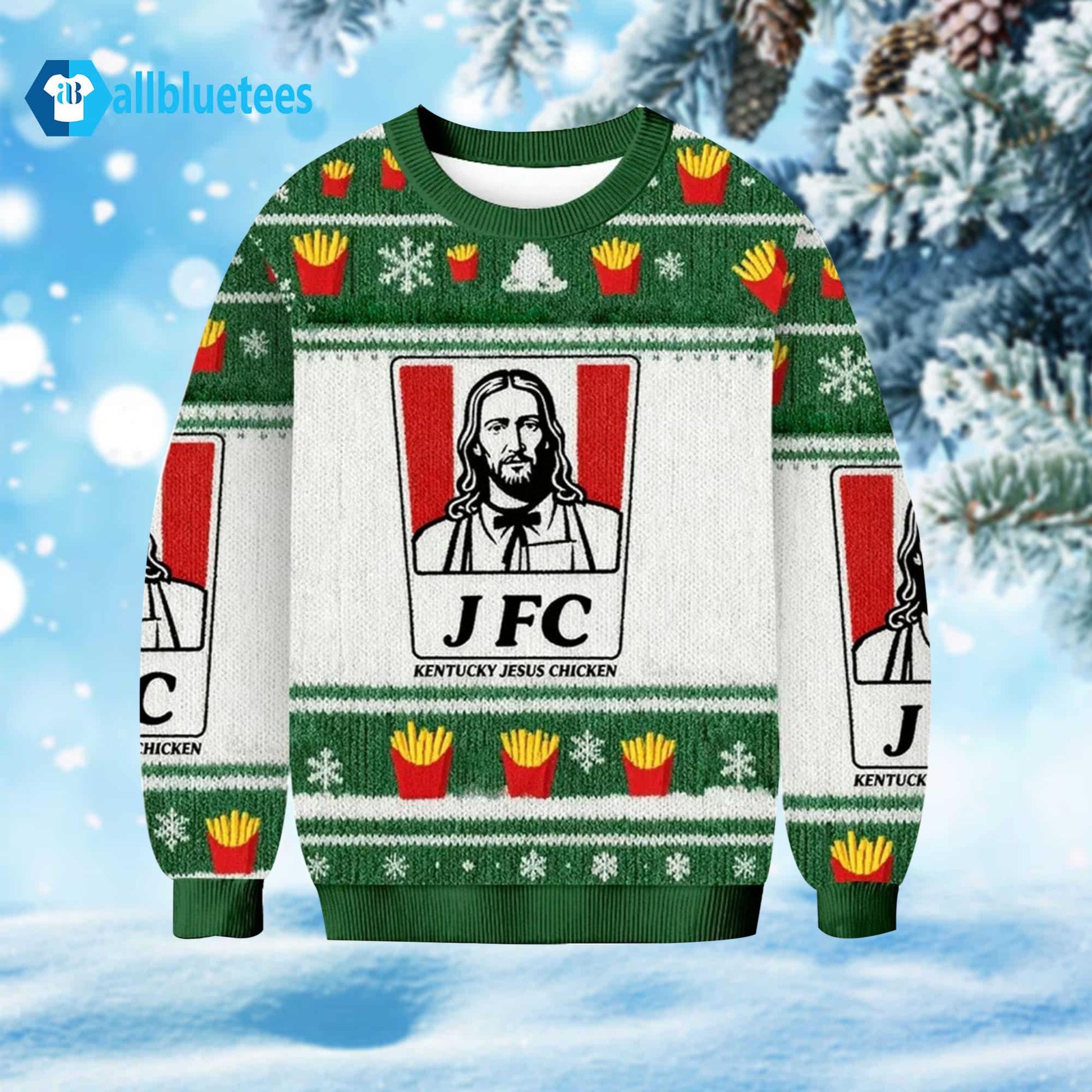 JFC Kentucky Chicken Ugly Christmas Sweater