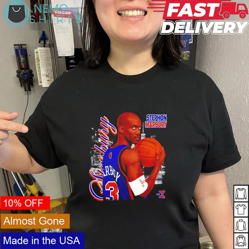 Stephon Marbury hometown New York Knicks player shirt