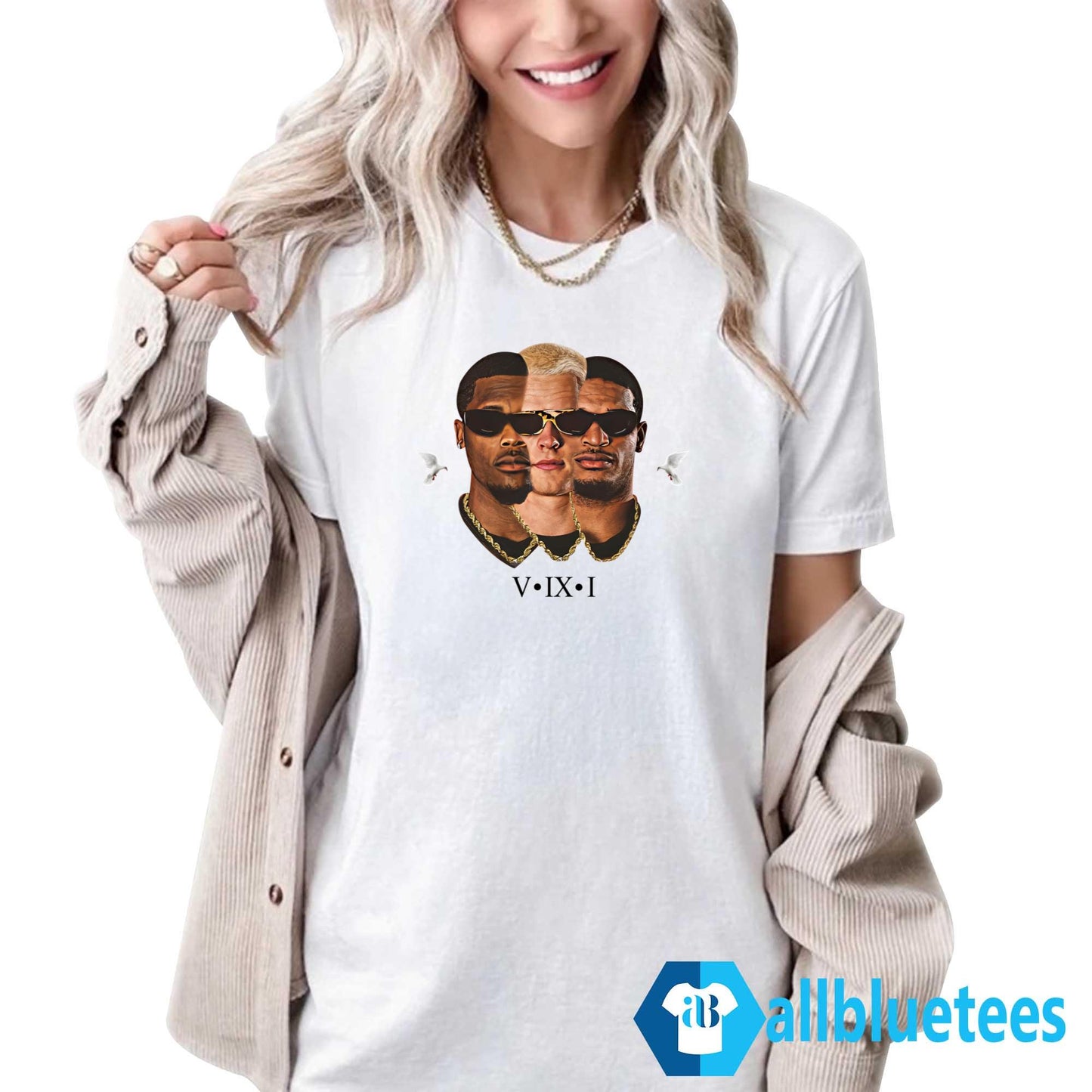 Ja’Marr Chase Joe Burrow Tee Higgins V-IX-I Shirt
