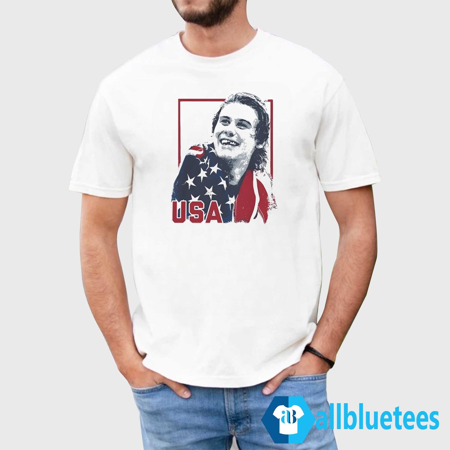 Jack Hughes USA Champion 2026 Hockey Shirt