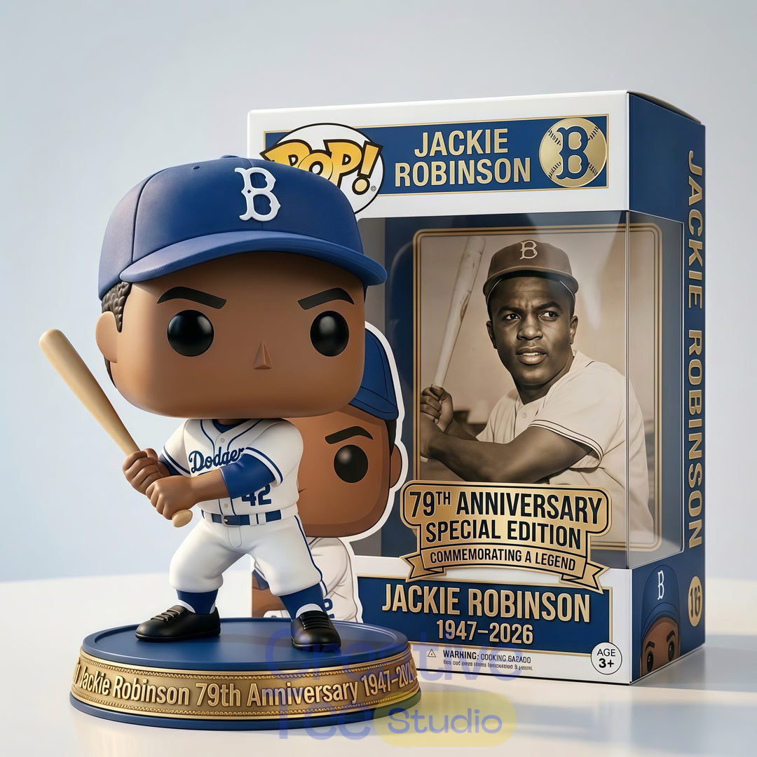 Jackie Robinson 79th Anniversary Commemorative Pop Figurine