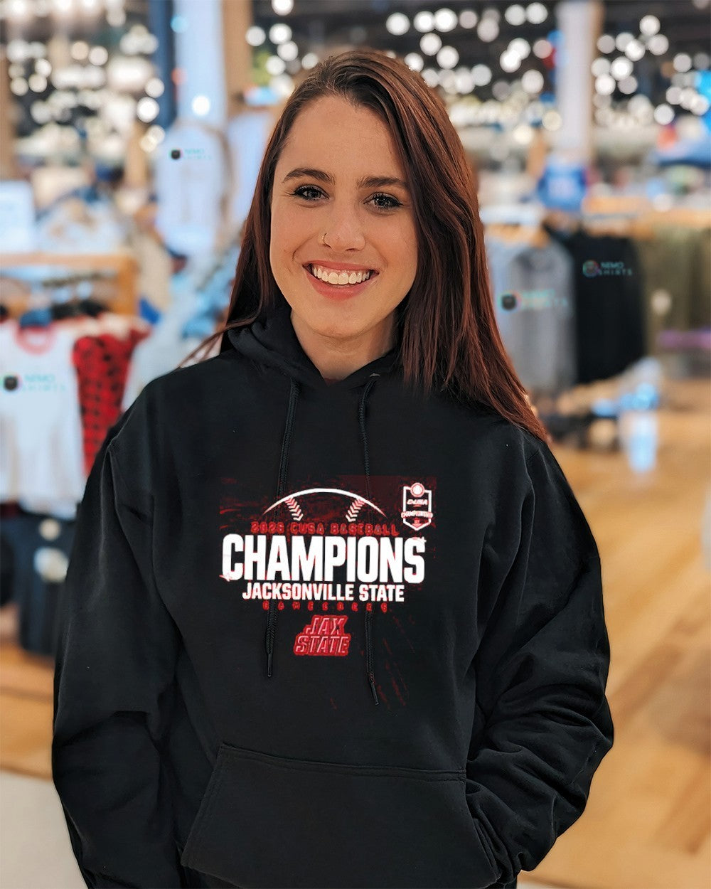 Jacksonville State Gamecocks 2026 CUSA baseball champions shirt