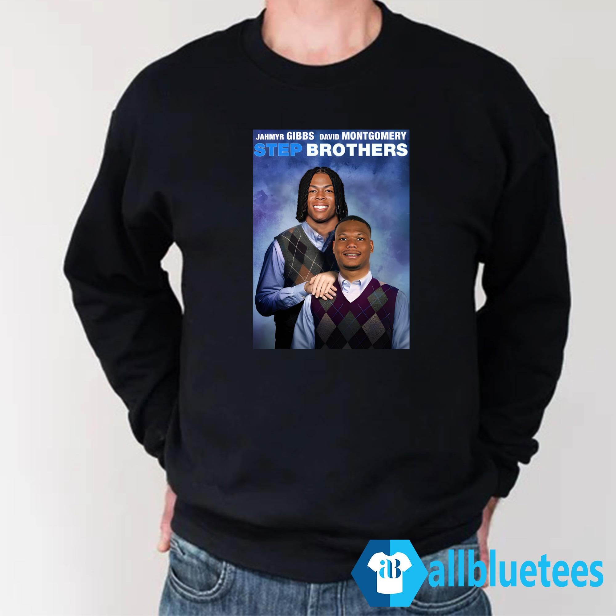 Jahmyr Gibbs David Montgomery Step Brothers Shirt