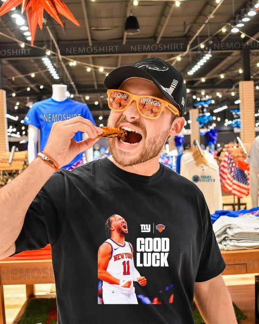 Jalen Brunson 11 New York Knicks guard good luck shirt
