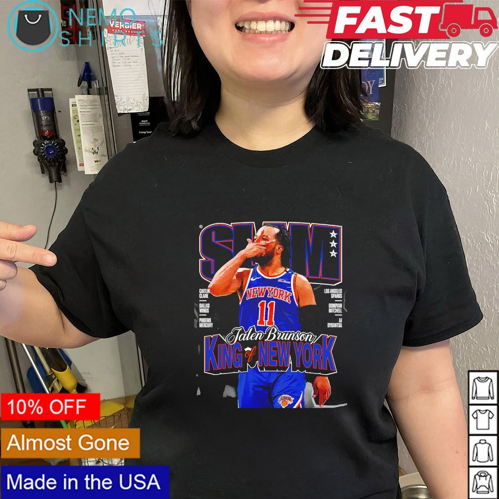 Jalen Brunson King of New York photograph shirt