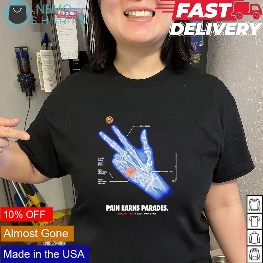 Jalen Brunson X-Ray pain earns parades shirt