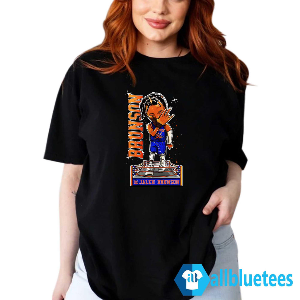 Jalen Brunson At The Garden Shirt