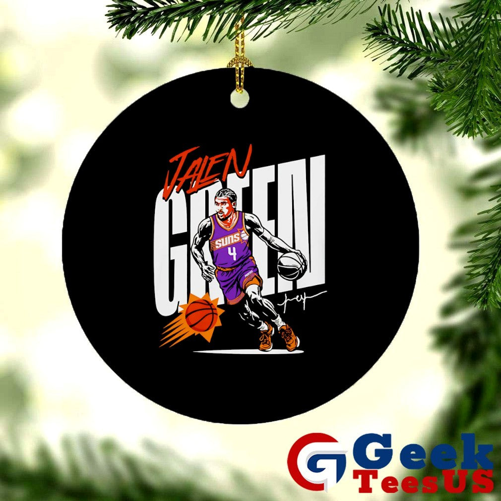 Jalen Green Phoenix Suns NBA 2025 signature shirt