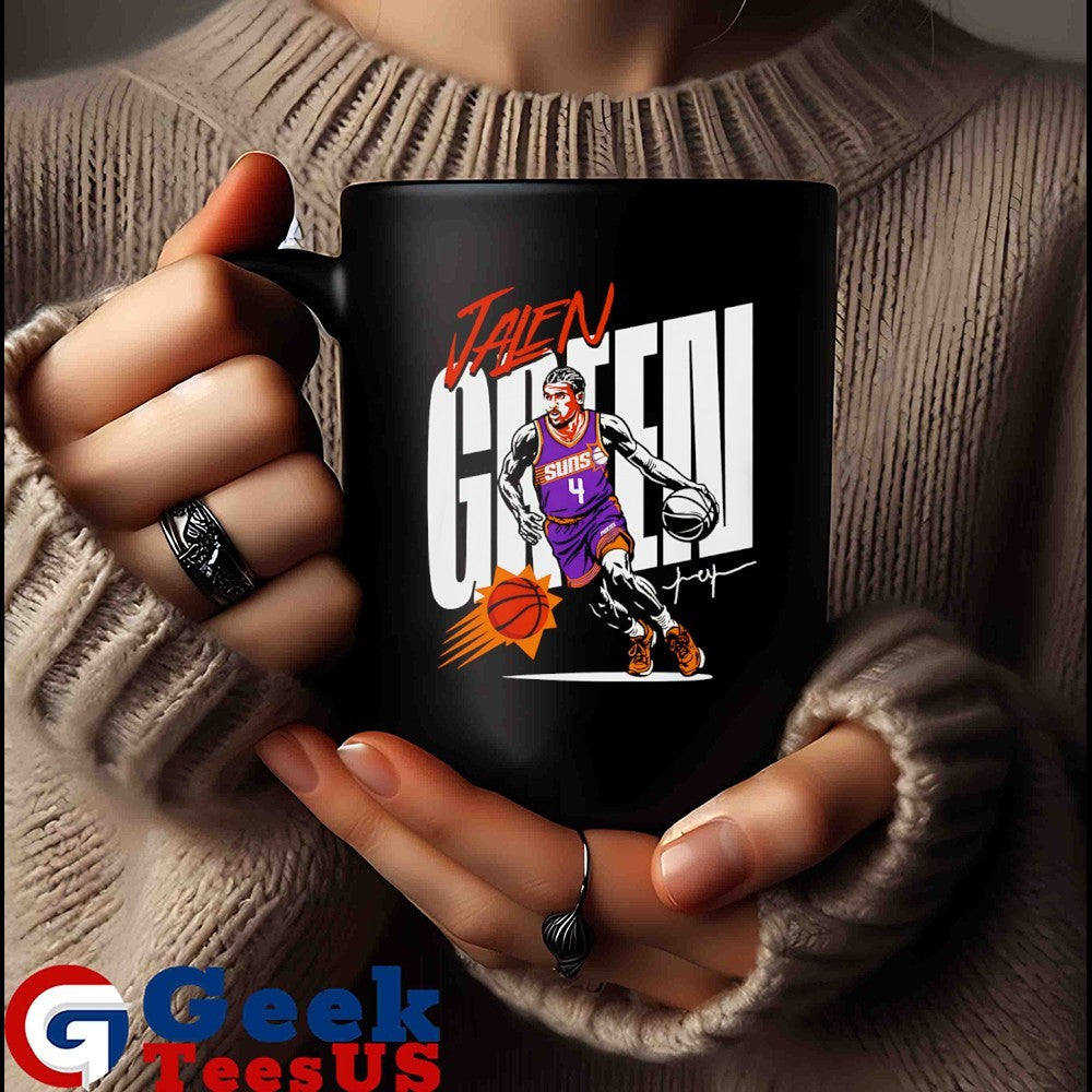 Jalen Green Phoenix Suns NBA 2025 signature shirt