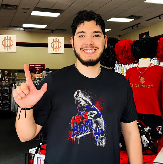 Jalin Hyatt New York Giants He’s Back 13 paint shirt