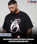 Jalon Daniels number 06 Kansas Jayhawks football breakthrough shirt