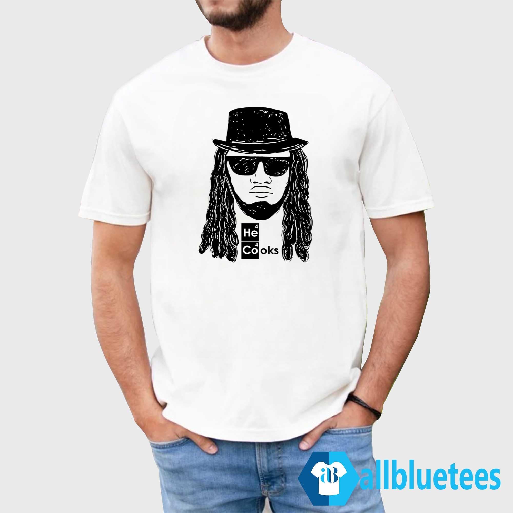 James Cook He Cooks Funny Science Shirt
