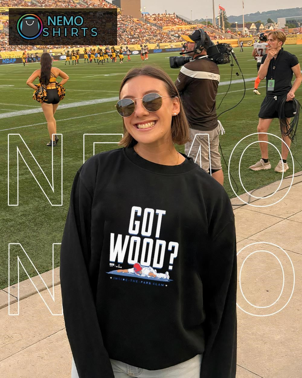 James Wood Washington Got Wood inside the park slam shirt