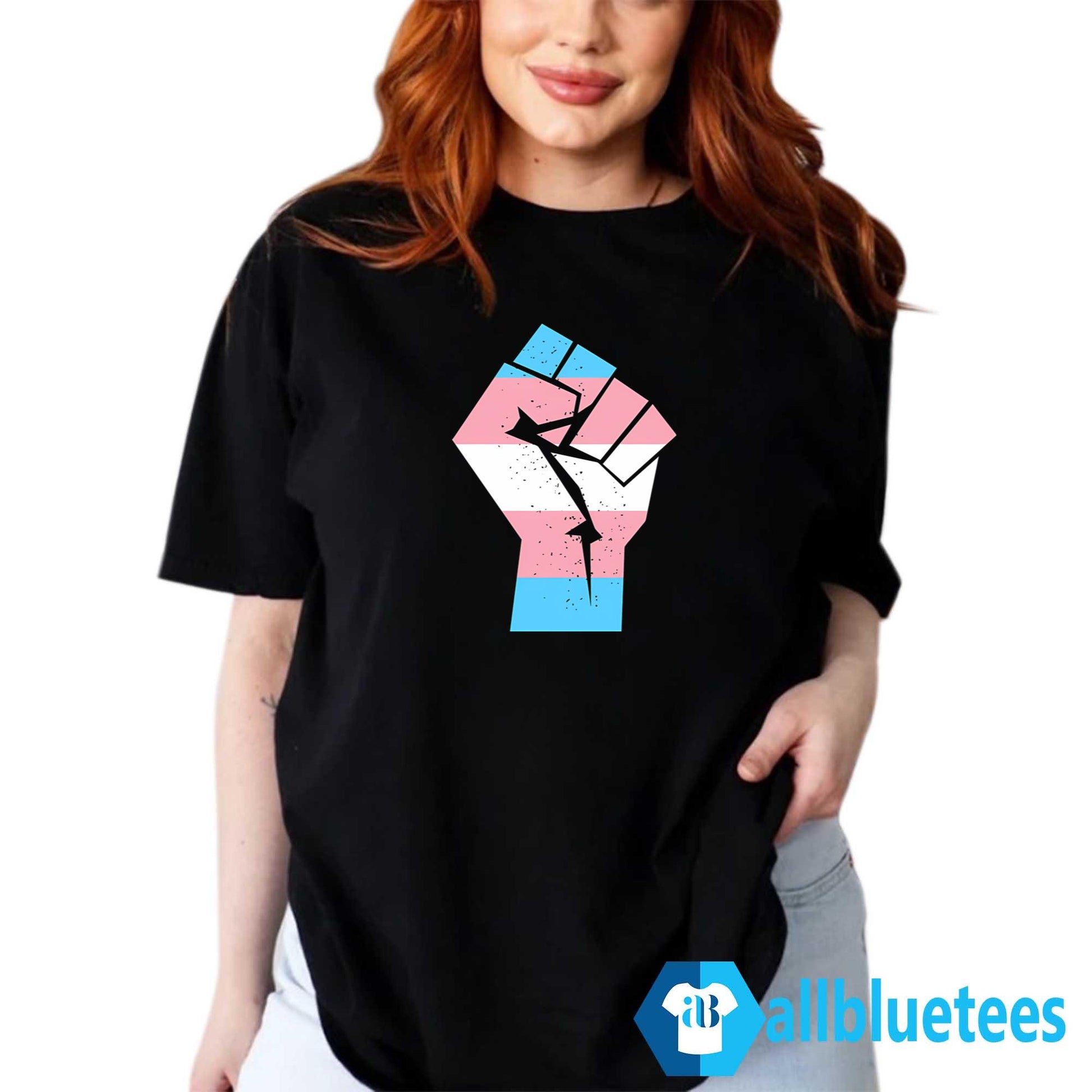 Jamie Lee Curtis LGBTQ+ Raised Fist Shirt
