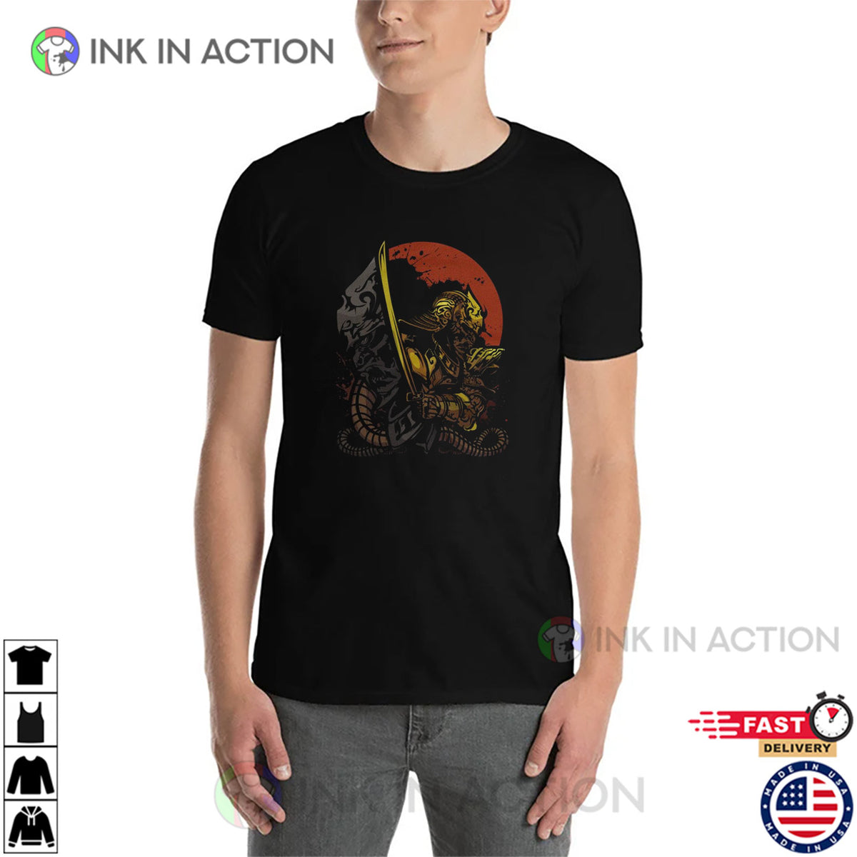 Japanese Samurai Bushido Unisex T-shirt