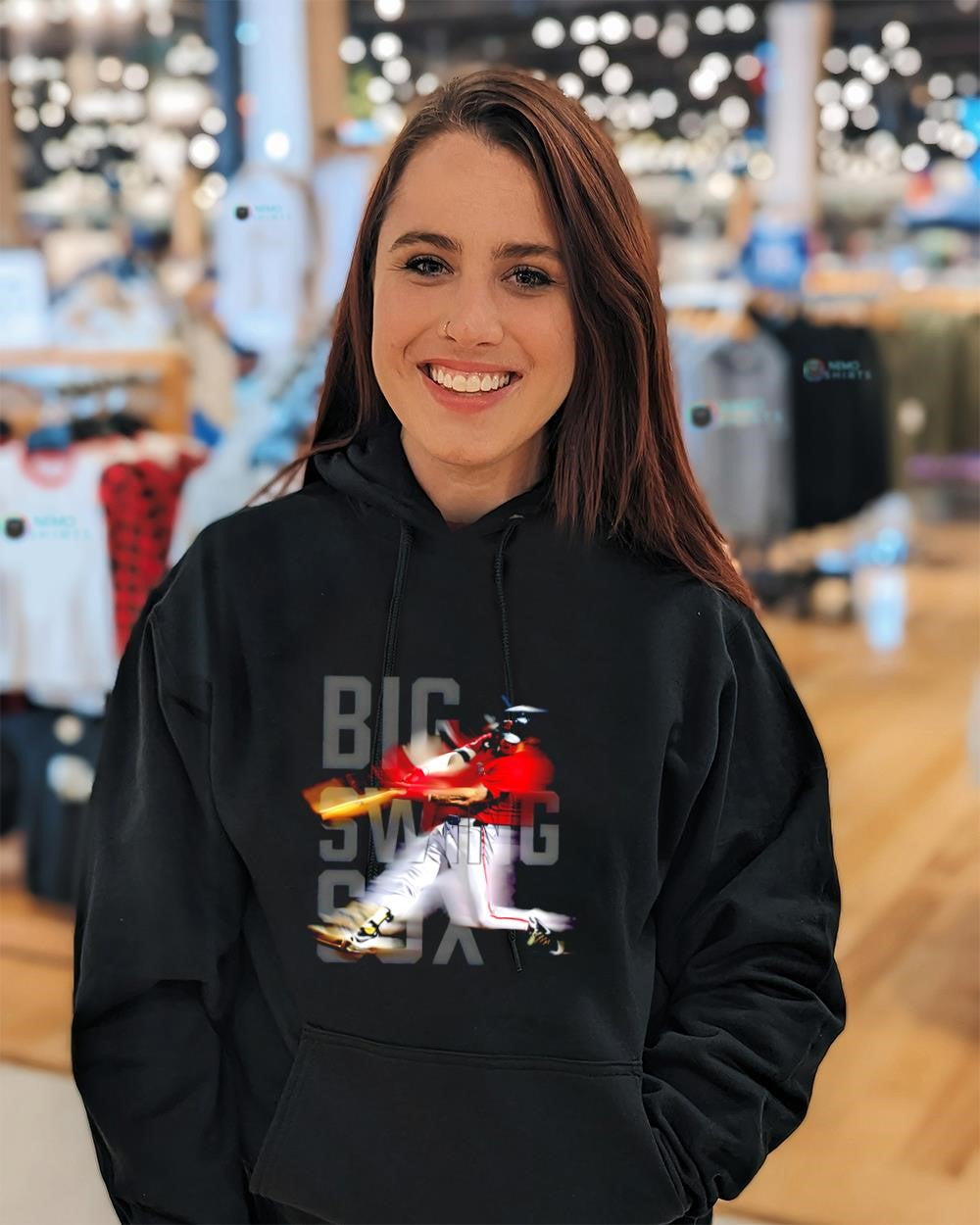 Jarren Duran Boston Red Sox big swing sox shirt