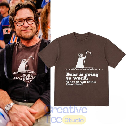 Jason Bateman NBA 2026 Finals Game 3 Radiohead Bear Is Going To Work T-Shirt