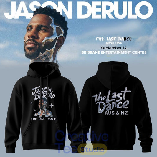 Jason Derulo The Last Dance World Tour 2026 AUS & NZ Hoodie