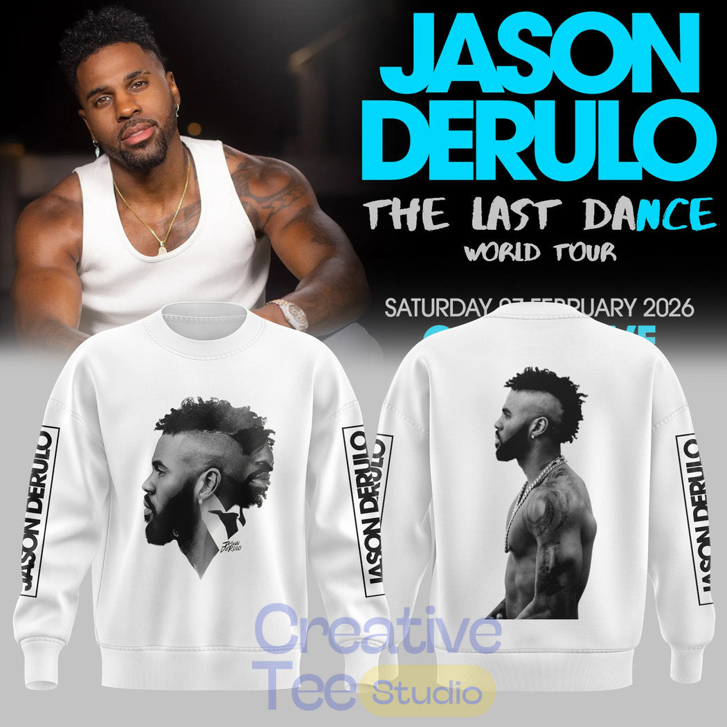 Jason Derulo – The Last Dance World Tour 2026 Sweatshirt