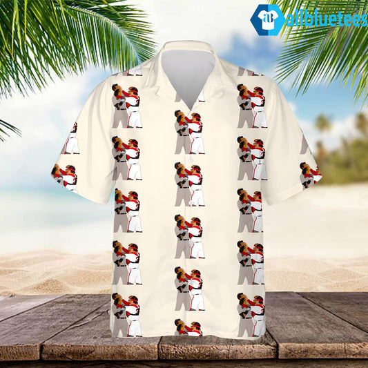 Jason Varitek Alex Rodriguez Brawl Hawaiian Shirt