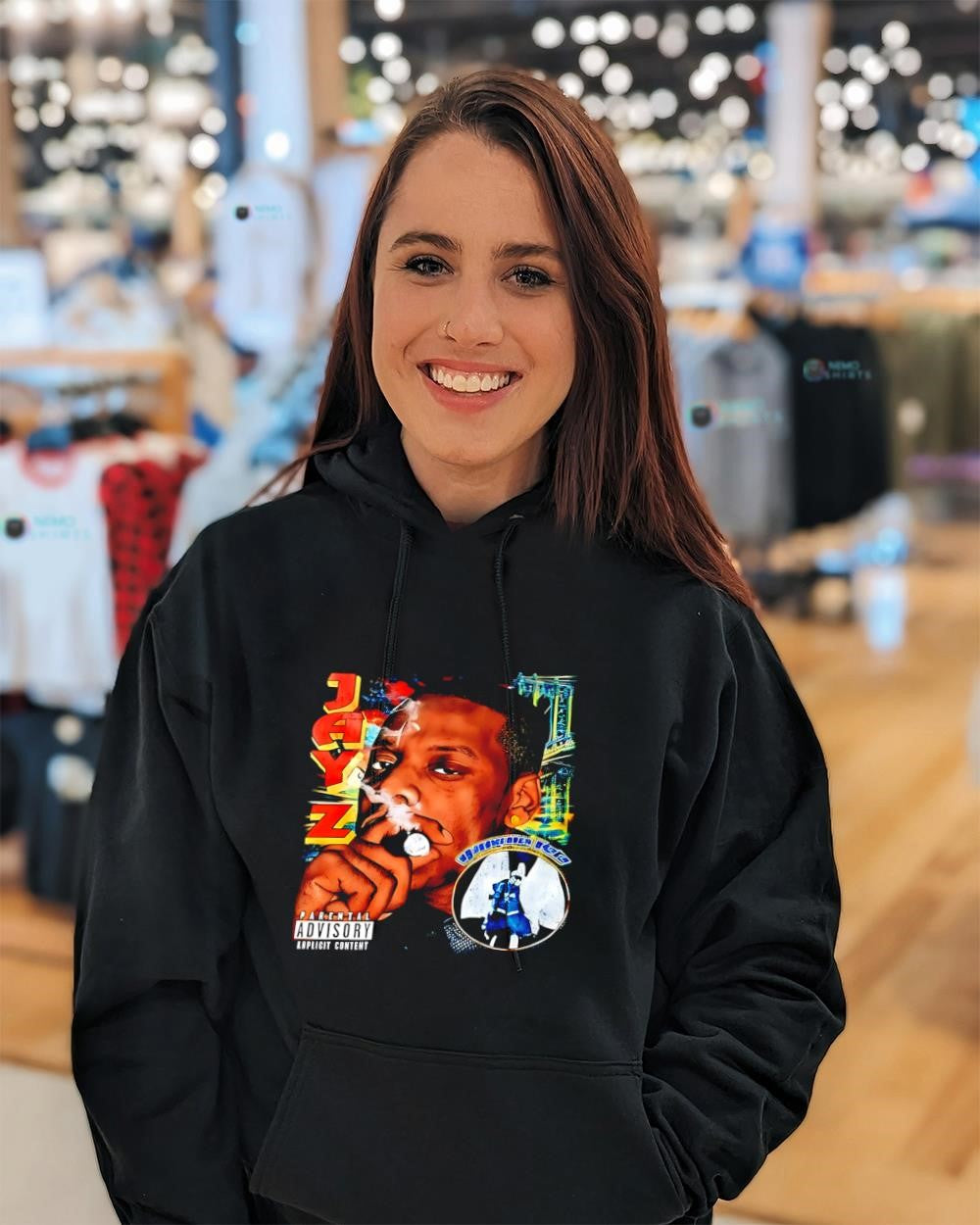 Jay Z Reasonable Doubt Parental advisory explicit content shirt