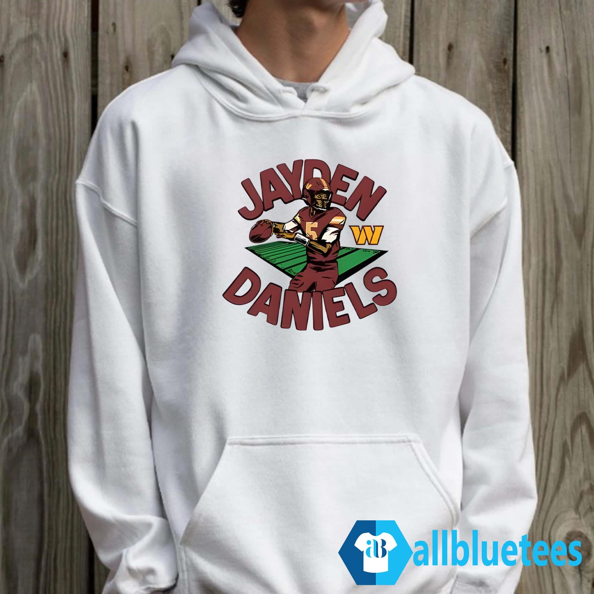 Jayden Daniels 5 Washington Shirt