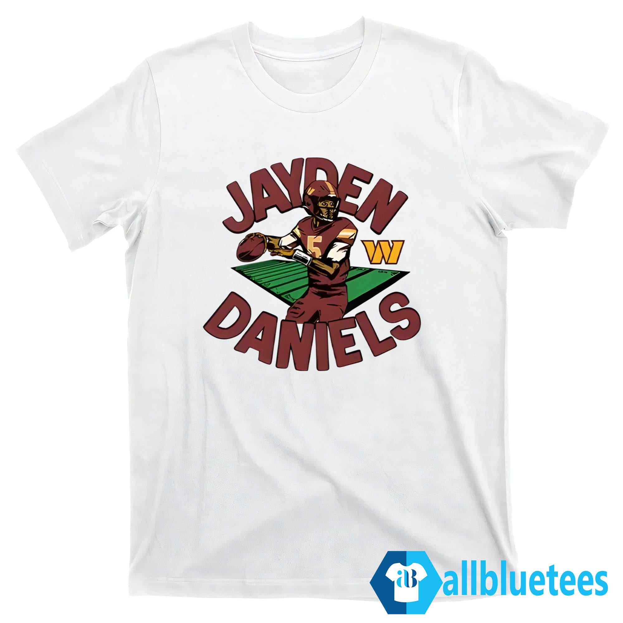 Jayden Daniels 5 Washington Shirt
