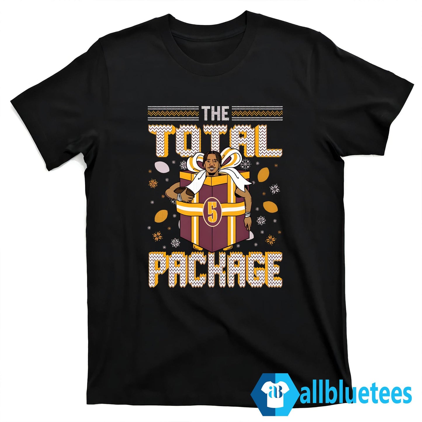 Jayden Daniels The Total Package Christmas Sweatshirt