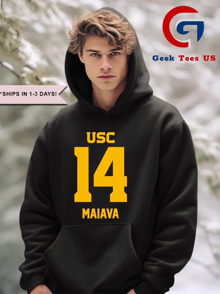 Jayden Maiava 14 USC Football shirt