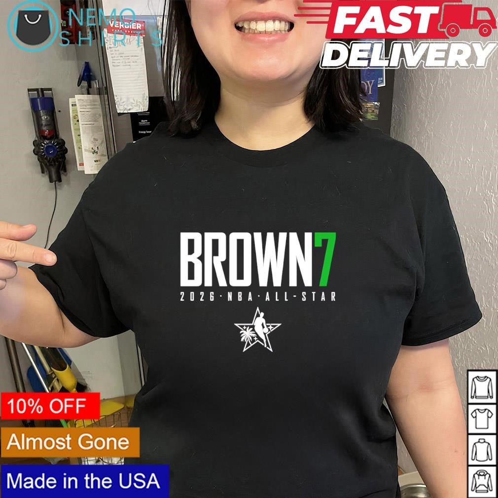 Jaylen Brown7 Boston Celtics 2026 NBA All-Star shirt