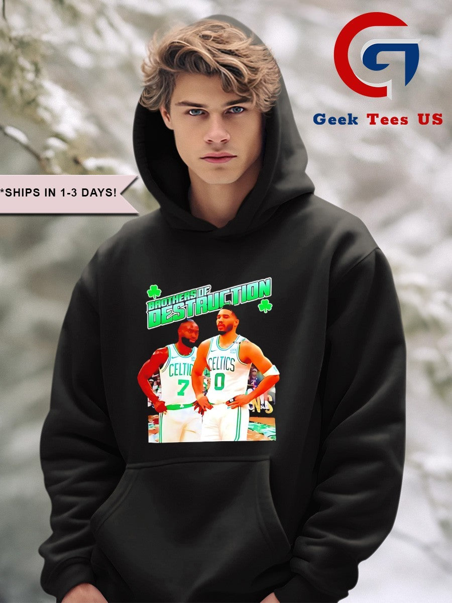 Jayson Tatum and Jaylen Brown Brothers Of Destruction shirt