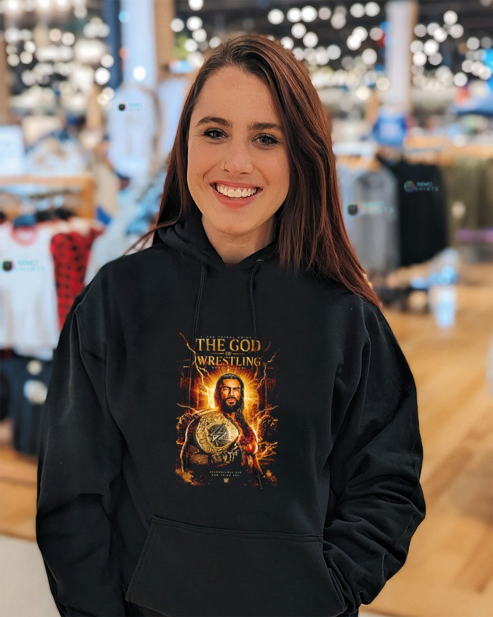 Roman Reigns the God of Wrestling shirt