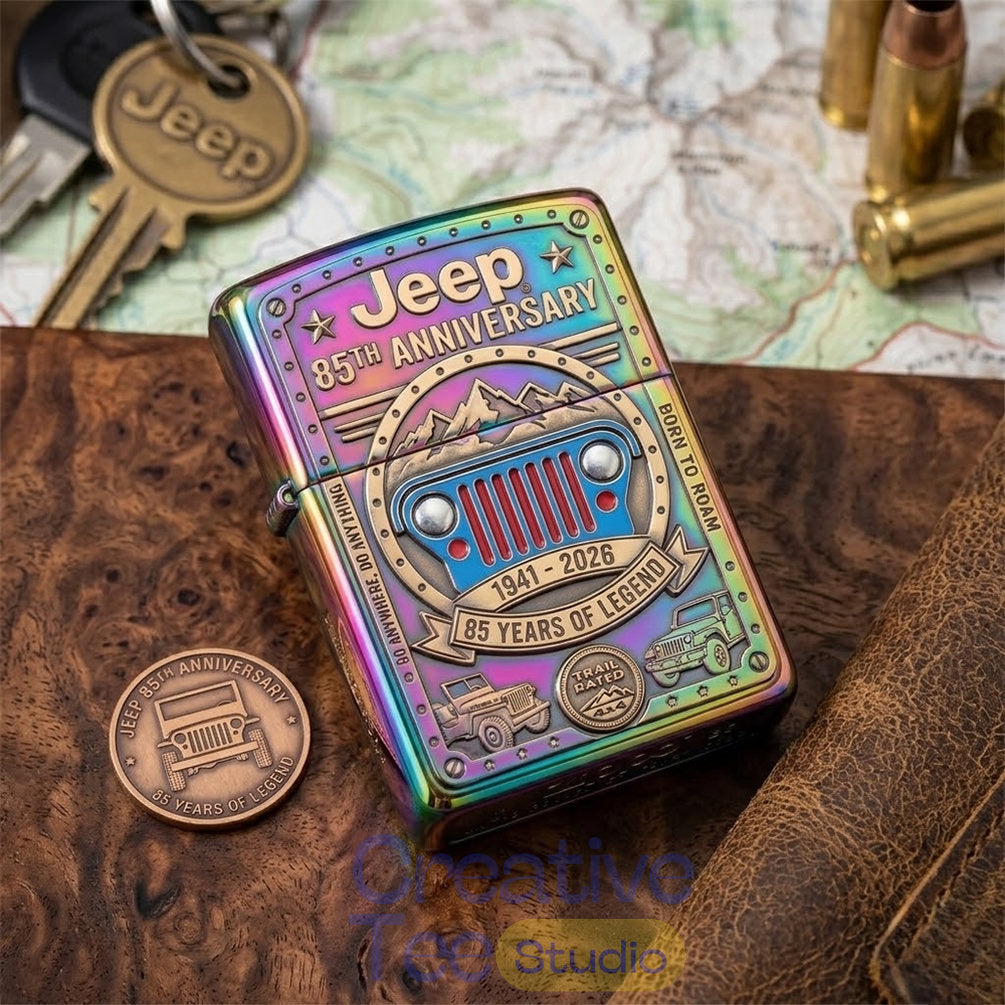 Jeep 85th Anniversary Zippo Lighter 2026