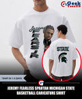 Jeremy Fearless Spartan Michigan State Basketball caricature shirt