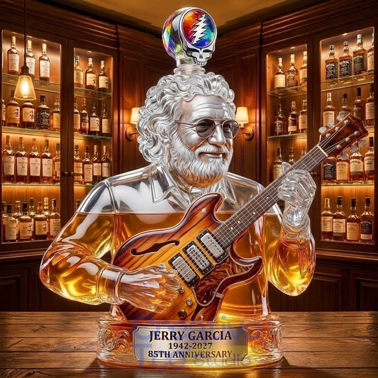 Jerry Garcia 85th Anniversary Whisky Bottle