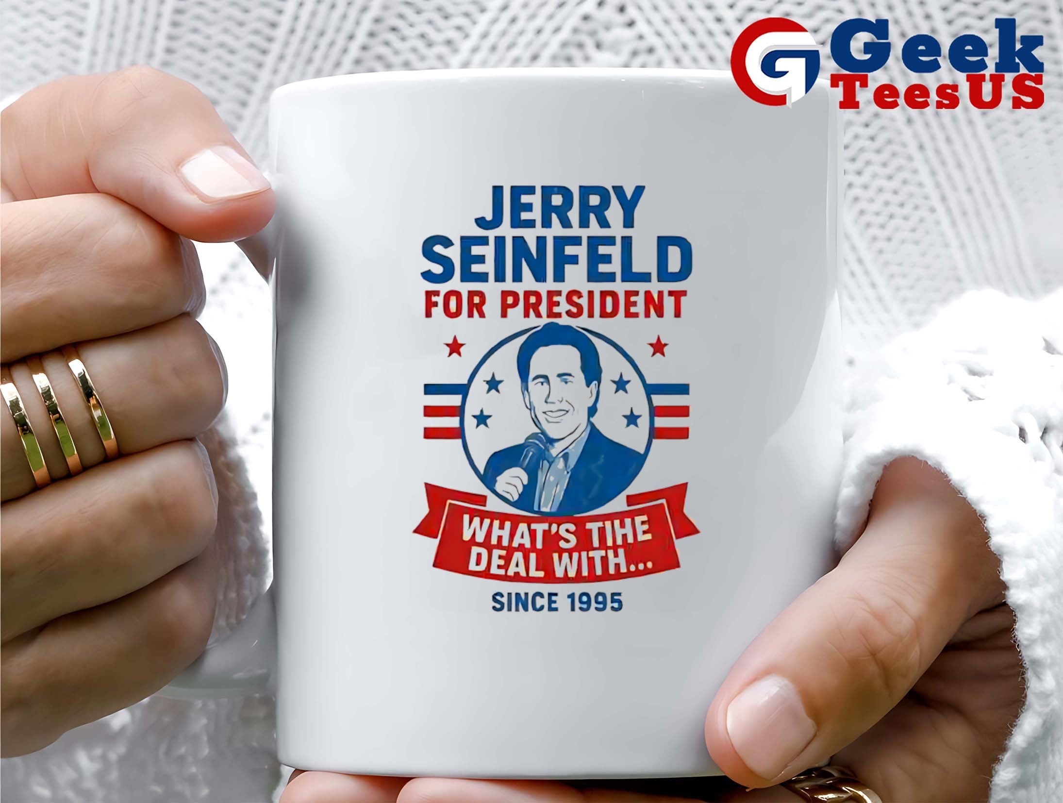 Jerry Seinfeld For President what’s the deal with since 1995 shirt