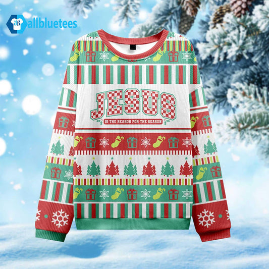 Jesus Is The Reason Ugly Christmas Sweater