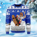 Jesus Skateboarding Christmas Ugly Christmas Sweater