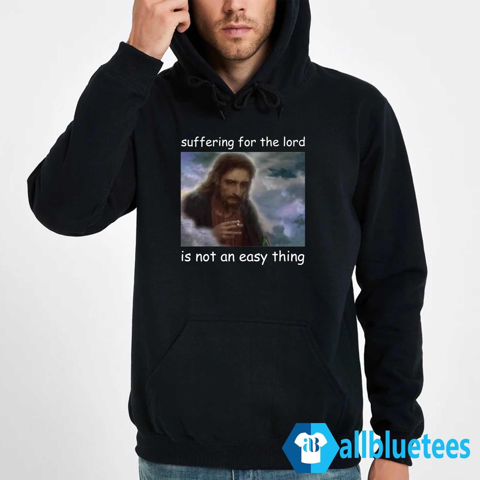 Jesus Suffering For The Lord Is Not An Easy Thing Shirt